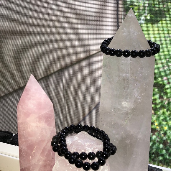 • Stay Positive • Shungite Bracelet - Picture 3 of 7